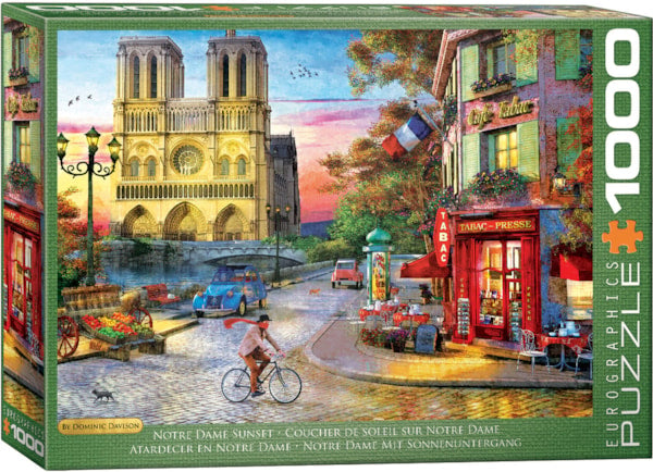 Notre Dame 1000 Piece Puzzle