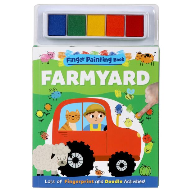 Farmyard Finger Painting Book