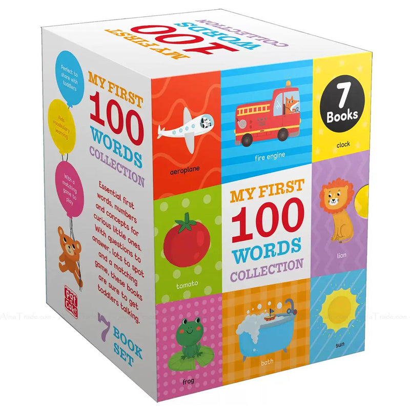 My First 100 Words Collection 7 Book Box Set