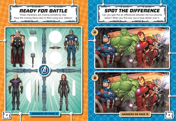 Marvel Avengers: Sticker Play Mighty Activities - Readers Warehouse