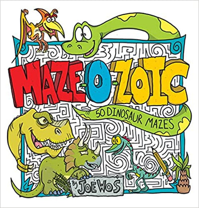 Maze-O-Zoic - 50 Dinosuar Mazes - Readers Warehouse