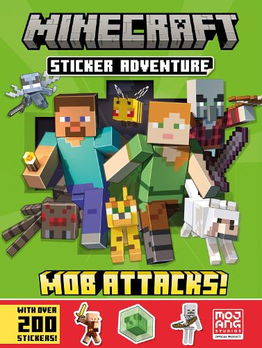 Minecraft Sticker Adventure: Mob Attacks! - Readers Warehouse