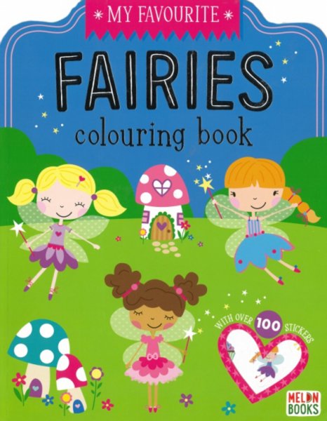 My Favourite: Fairies Colouring Book