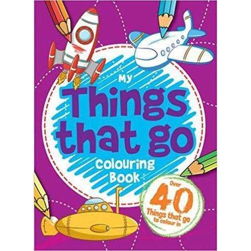 My Things That Go Colouring Book - Readers Warehouse