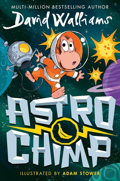 Pre-Order: Astrochimp (includes tote bag, bookmarks and pencil) - Readers Warehouse