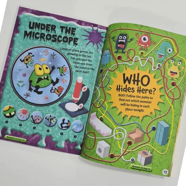 Puffy Sticker Activity Book: Yuck - Readers Warehouse