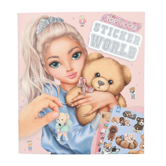 TOPModel Team Teddy Sticker World Book