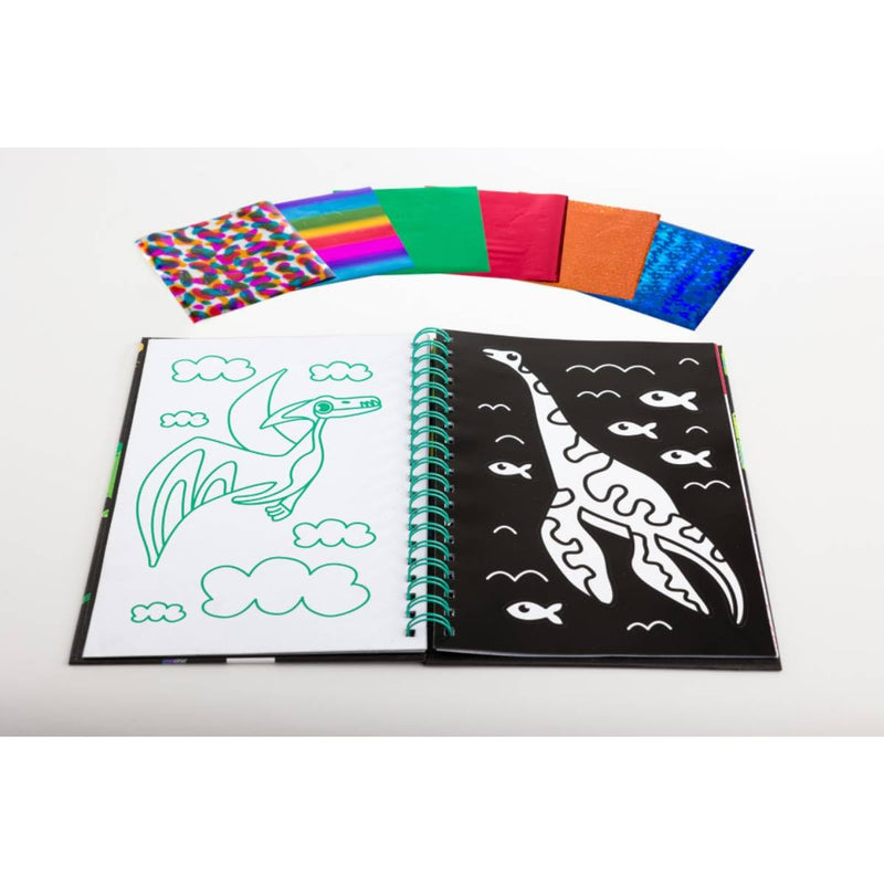 Sparkly Art Dinosaur Foil Art - Readers Warehouse