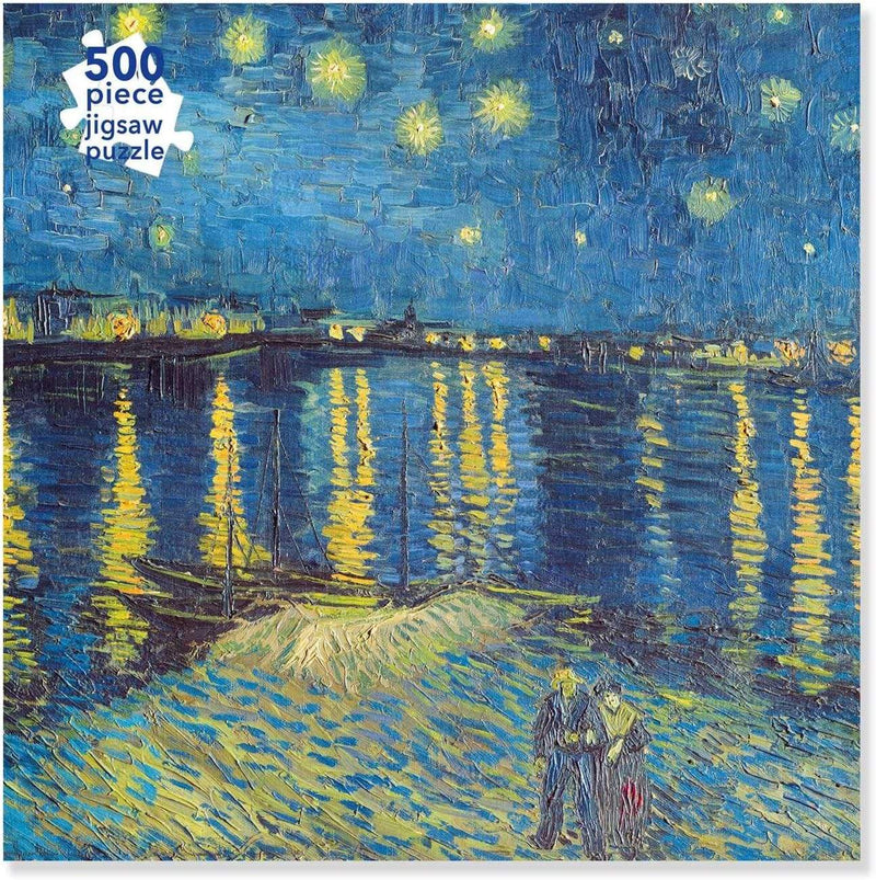 Starry Night Over The Rhone - 500 Piece Puzzle - Readers Warehouse