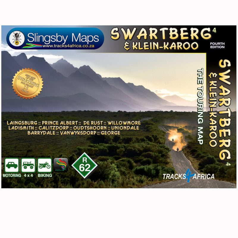 Swartberg & Klein-Karoo Touring Map: Edition 4 - Readers Warehouse