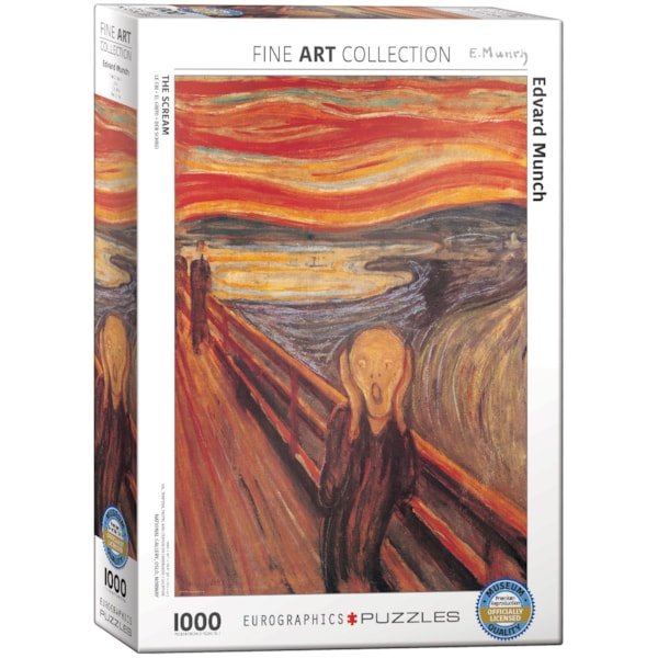 The Scream 1000 Piece Puzzle Box Set - Readers Warehouse