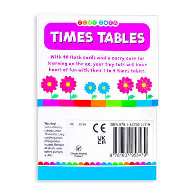 Tiny Tots Times Tables Box Set - Readers Warehouse