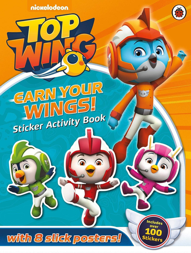 Top Wing: Earn Your Wings Sticker Activity Book - Readers Warehouse