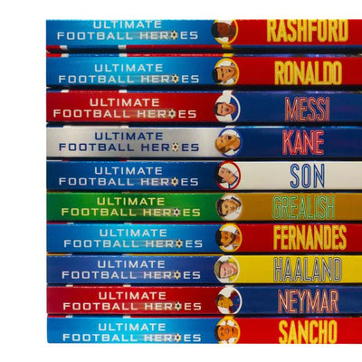 Ultimate Football Heroes Series 1: 10 Book Pack - Readers Warehouse