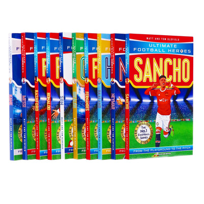 Ultimate Football Heroes Series 1: 10 Book Pack - Readers Warehouse