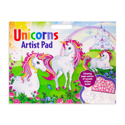 Unicorns Artist Pad - Readers Warehouse