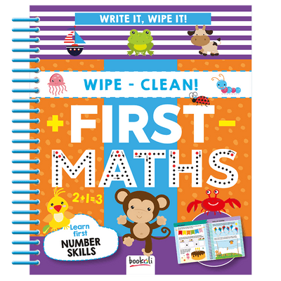 Write It, Wipe It Book: First Maths - Readers Warehouse