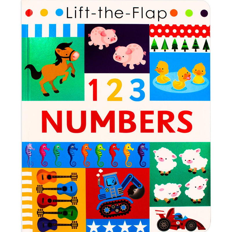 123 Numbers - Lift the Flap Activity Kids Books - Readers Warehouse