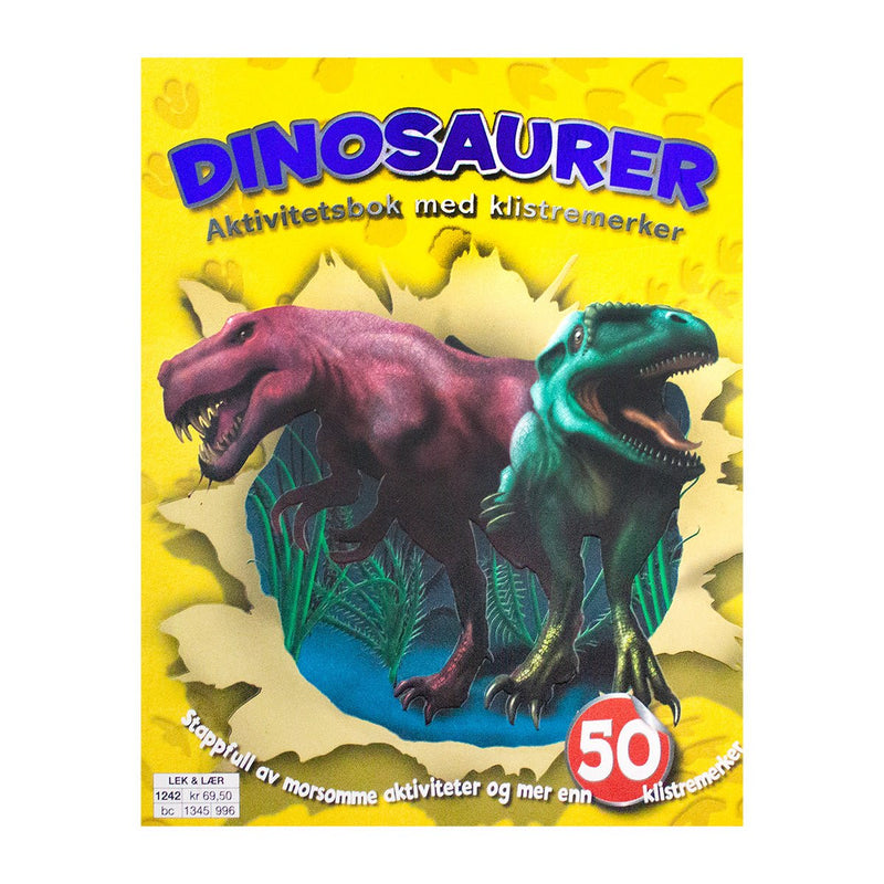 Dinosaurer Aktivitetsbok Med Klistremerker (Danish) - Readers Warehouse