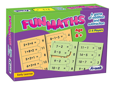 Fun Maths Game Age 6+ Box-Set Frank International Aids Pvt Ltd