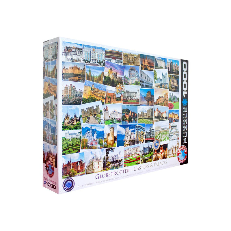 Globetrotter Castles And Palaces - 1000 Piece Puzzle - Readers Warehouse