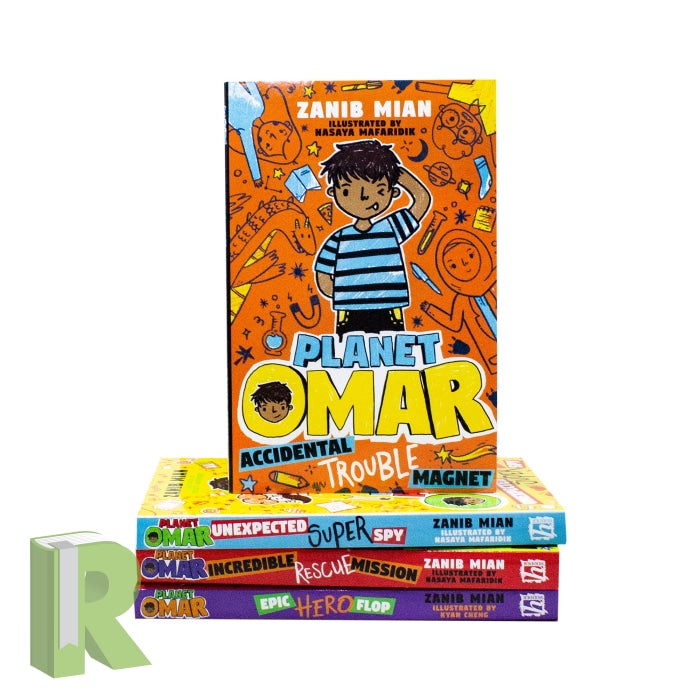 Planet Omar 4 Book Pack Print Books