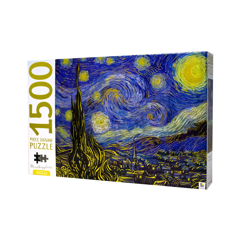 Starry Night by Van Gogh - 1500 Piece Puzzle - Readers Warehouse