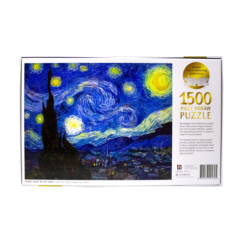 Starry Night by Van Gogh - 1500 Piece Puzzle - Readers Warehouse