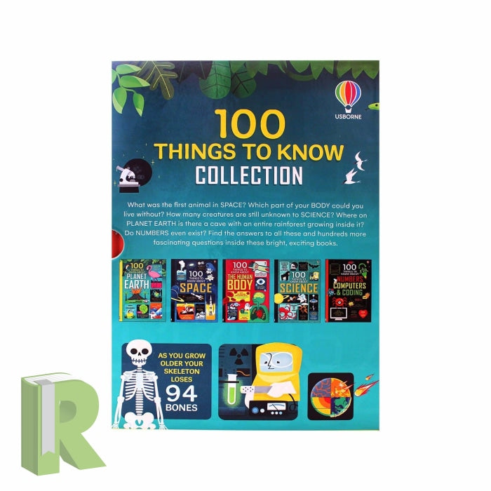 Usborne 100 Things To Know Box-Set - Readers Warehouse