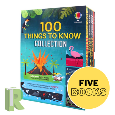 Usborne - 100 Things To Know Box-Set Print Books